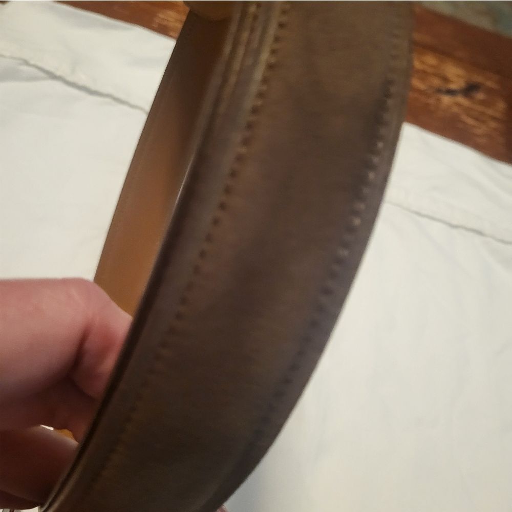 Donald J. Trump Bundle Brown 2 Genuine Leather Belts, Waist 36 - Picture 11 of 16